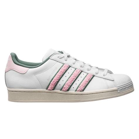 adidas superstar wit roze dames|adidas Originals Women's Superstar Bold Sneaker .